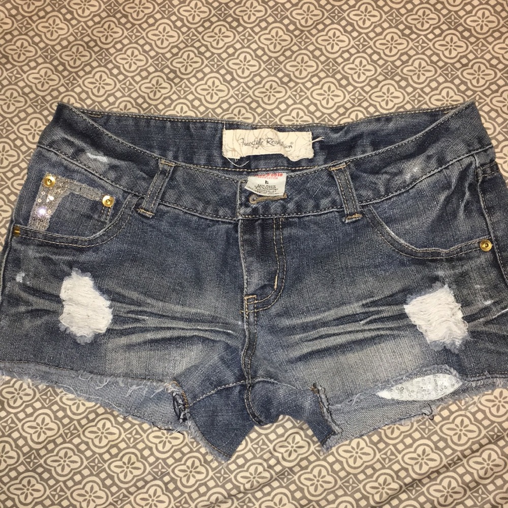 Jean shorts